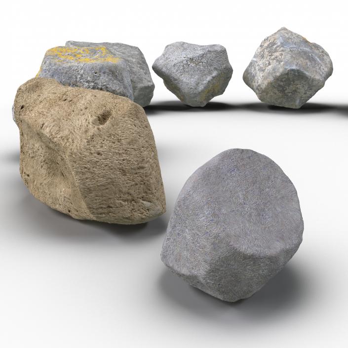 3D model Stones Set