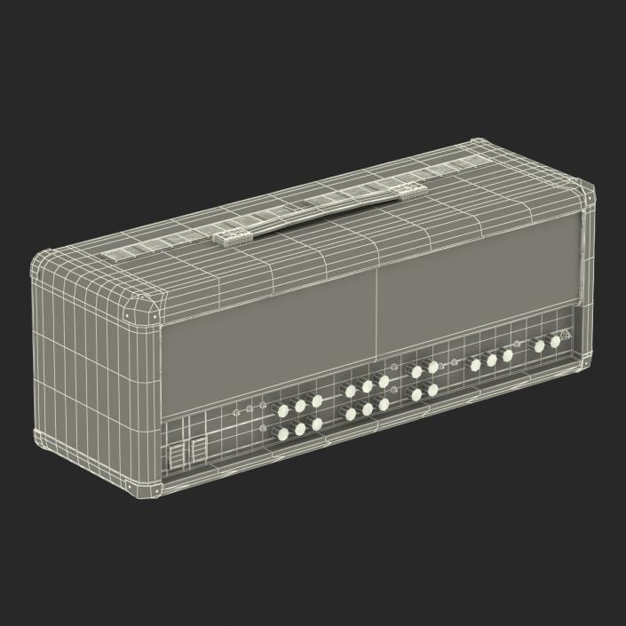 Guitar Amplifier Head Generic 3D model