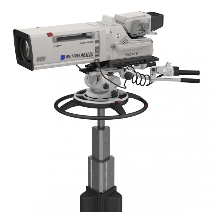 Professional Studio CameraDIGISUPER86II 3D model