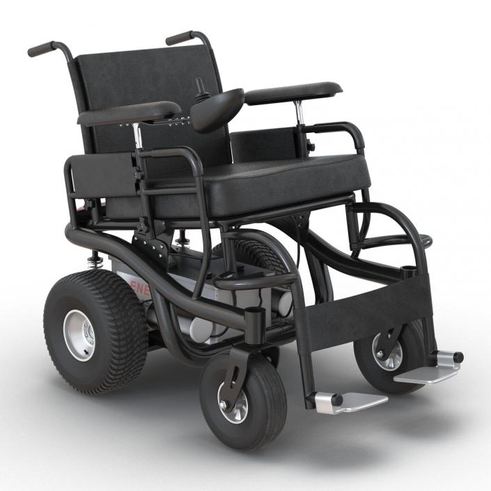 3D model Powered Wheelchair Rigged