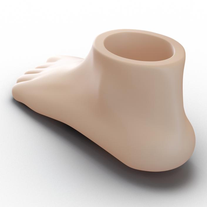 Plastic Foot 3D