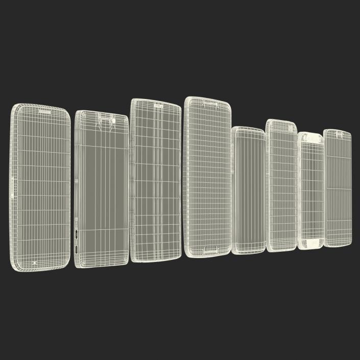 Cell Phones Collection 2 3D model