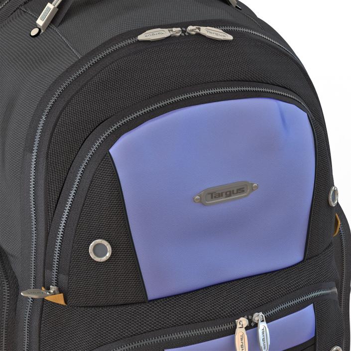 3D model Backpack 2 Blue