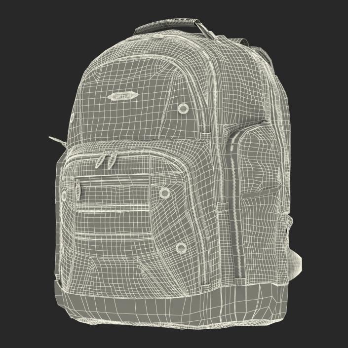 3D model Backpack 2 Blue