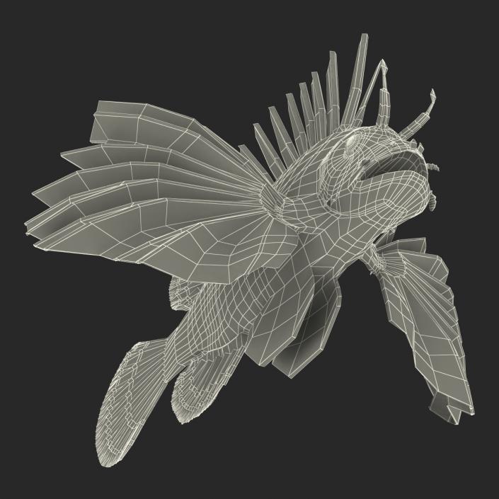 3D model Lionfish