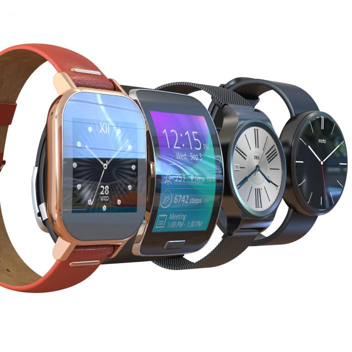 3D model Smartwatches Collection 2