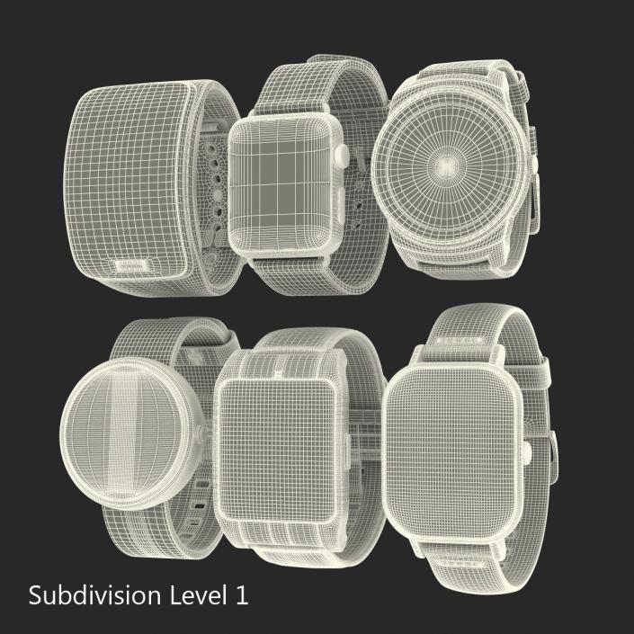 3D model Smartwatches Collection 3