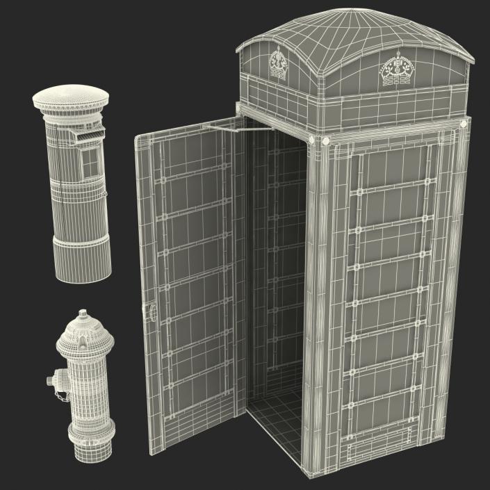 3D London Elements Collection 2 model