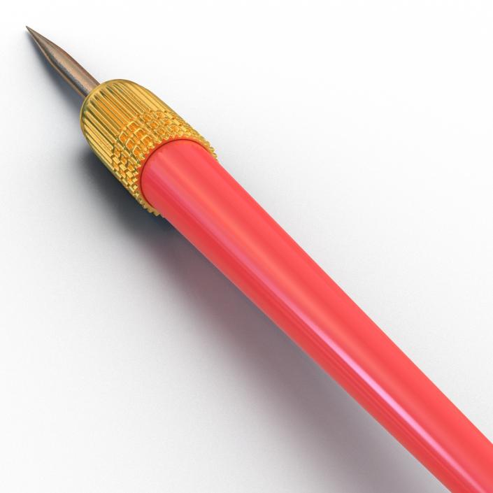 Dart Needle 2 Red 3D