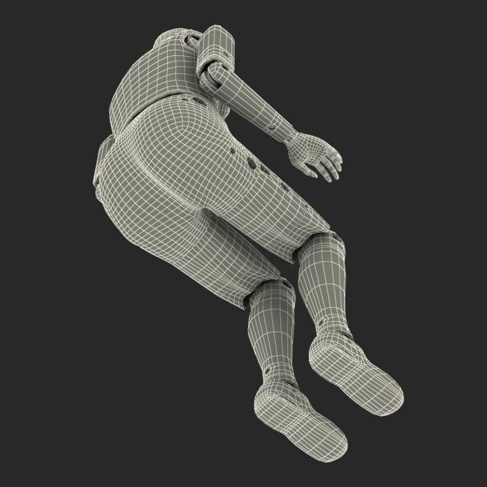 3D Female Crash Test Dummy model