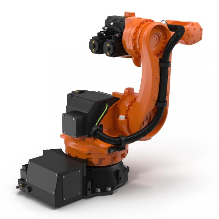 3D Kuka Robot KR QUANTEC Nano