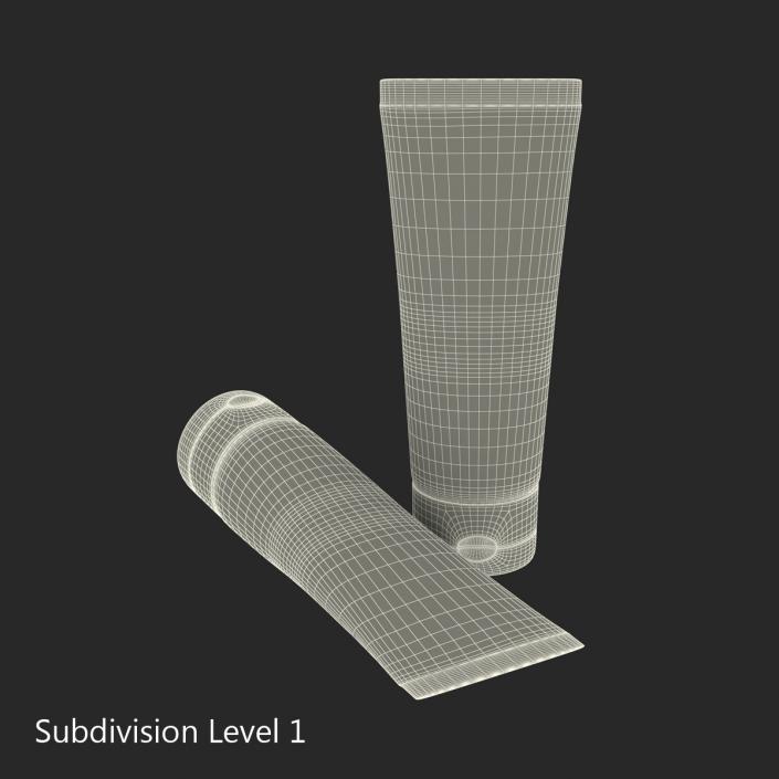 Sunscreen Tube 3D model