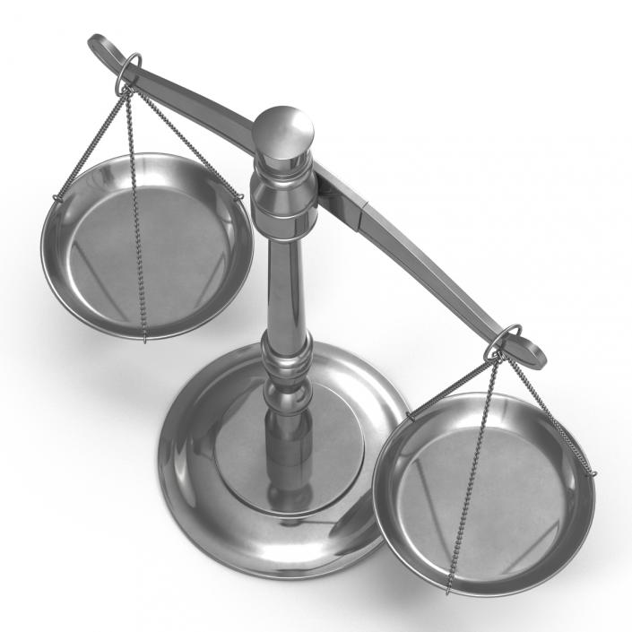 3D model Law Scales
