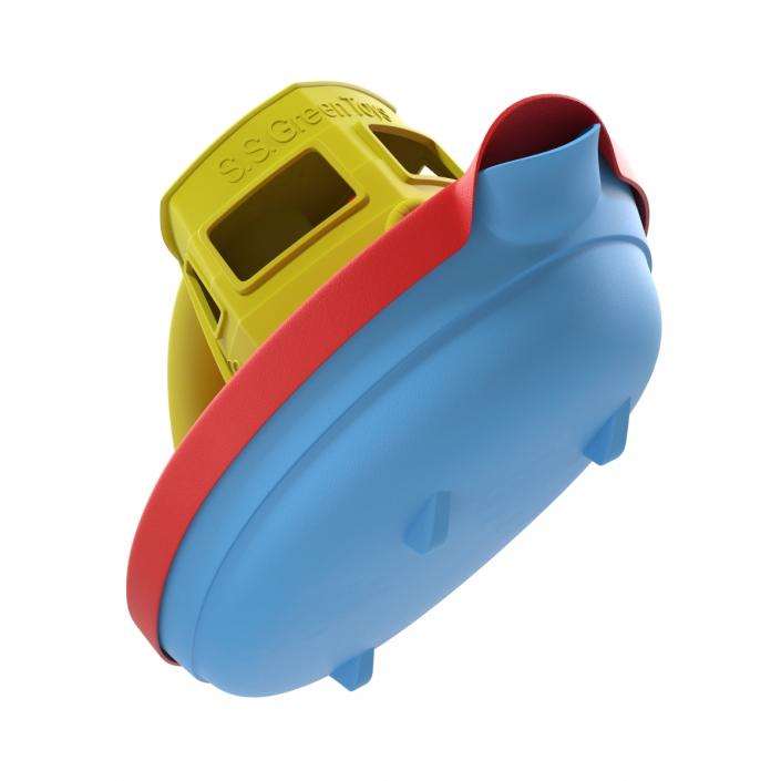 3D Tugboat Bath Toy