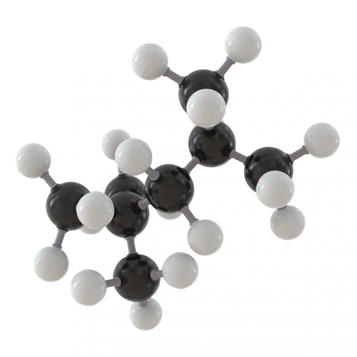 3D model Octane Molecule