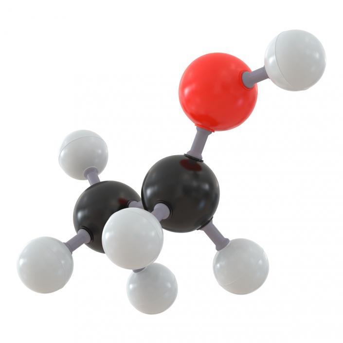 3D Ethanol Molecule
