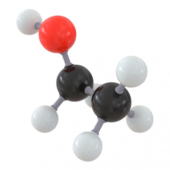 3D Ethanol Molecule