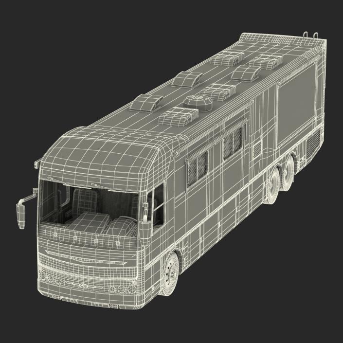 Recreation Vehicle Generic Simple Interior 3D