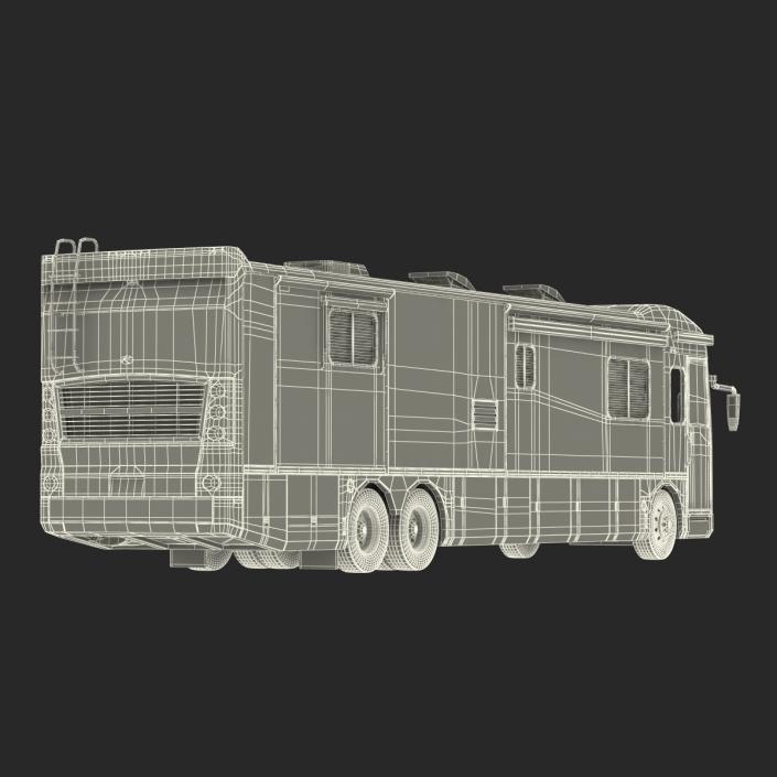 3D Recreation Vehicle Generic Rigged model