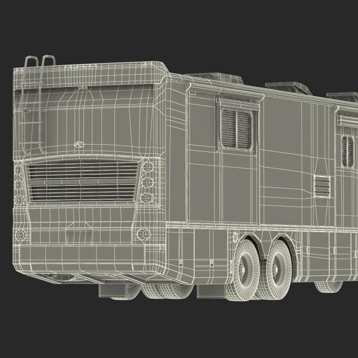 3D Recreation Vehicle Generic Rigged model