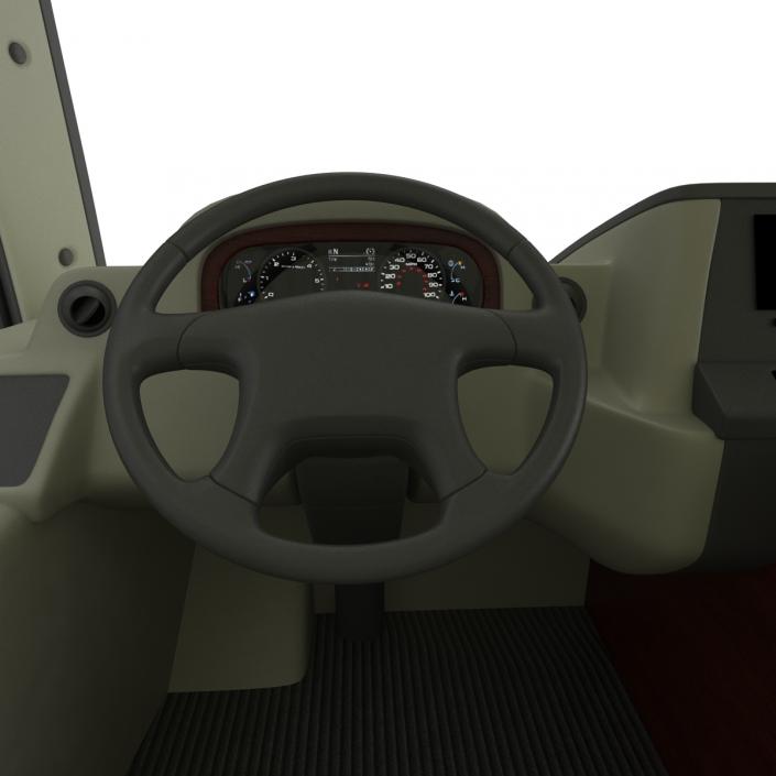 3D American Recreation Vehicle RV Simple Interior 2 model