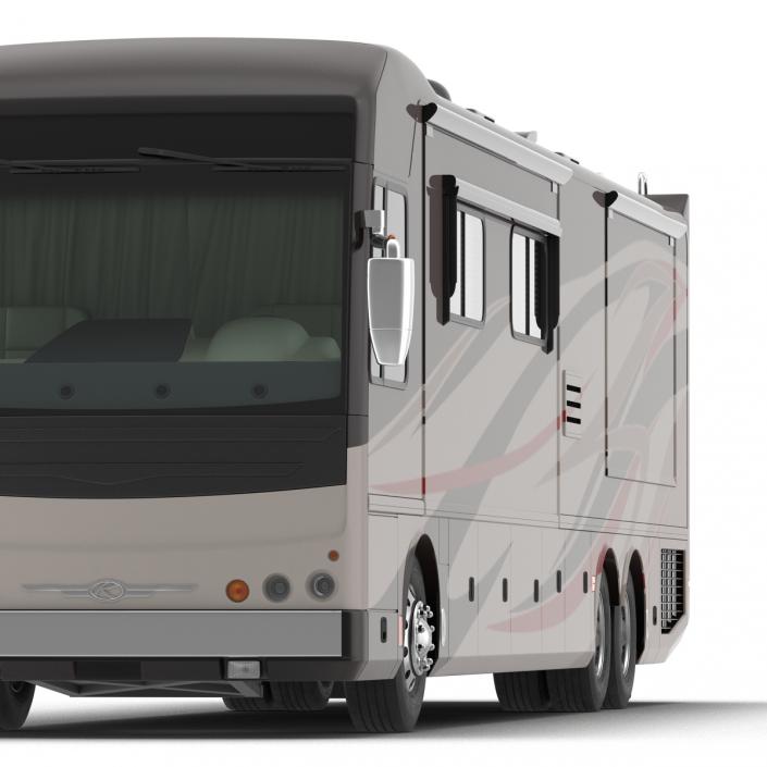American Recreation Vehicle RV 2 Rigged 3D model