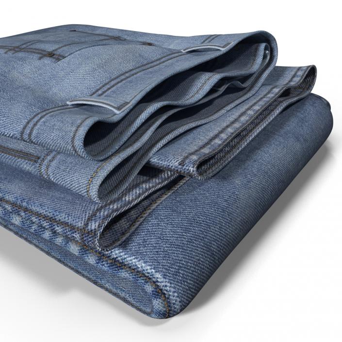 Jeans Folded 4 3D model