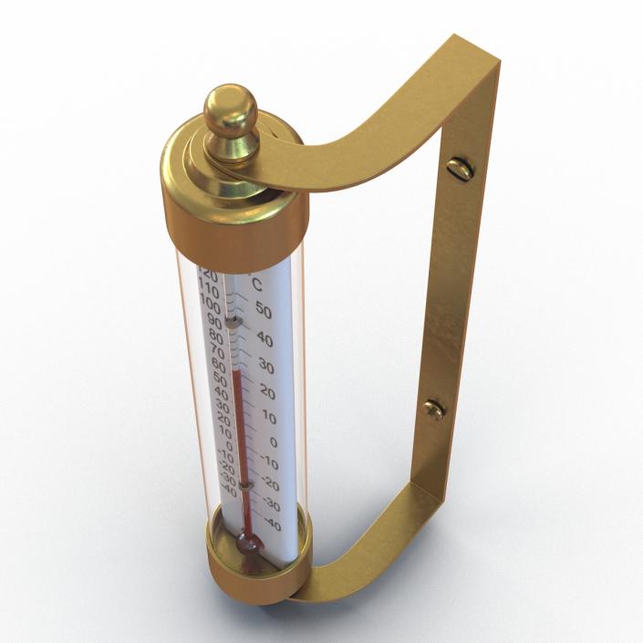 Outdoor Thermometer 3D model