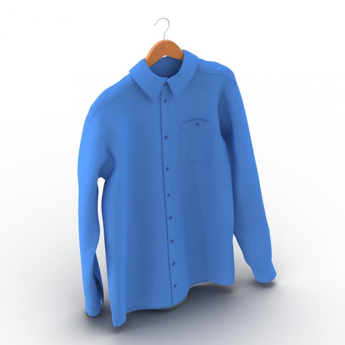 3D model Shirt On Hanger