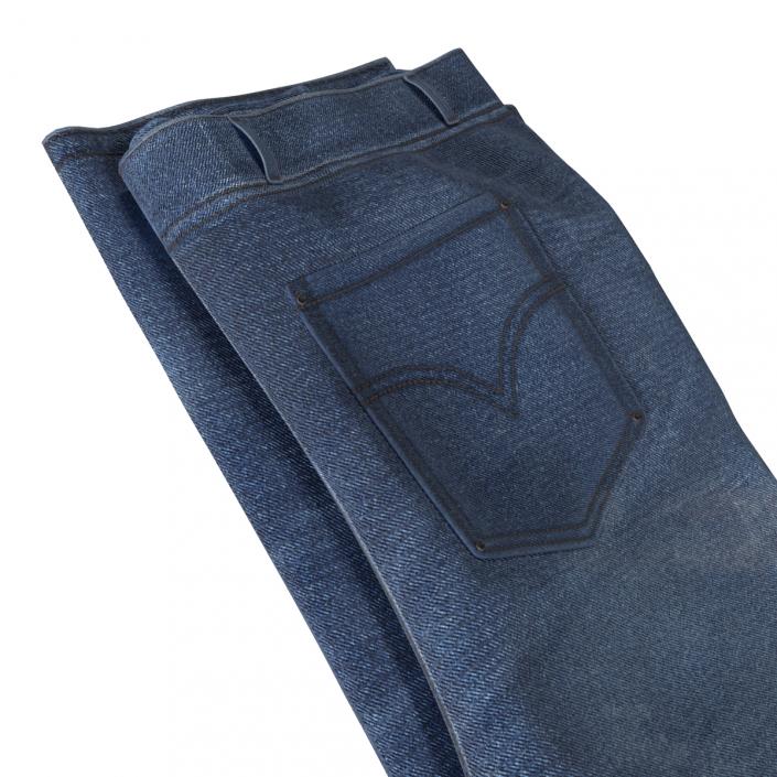 Folded Jeans 3D