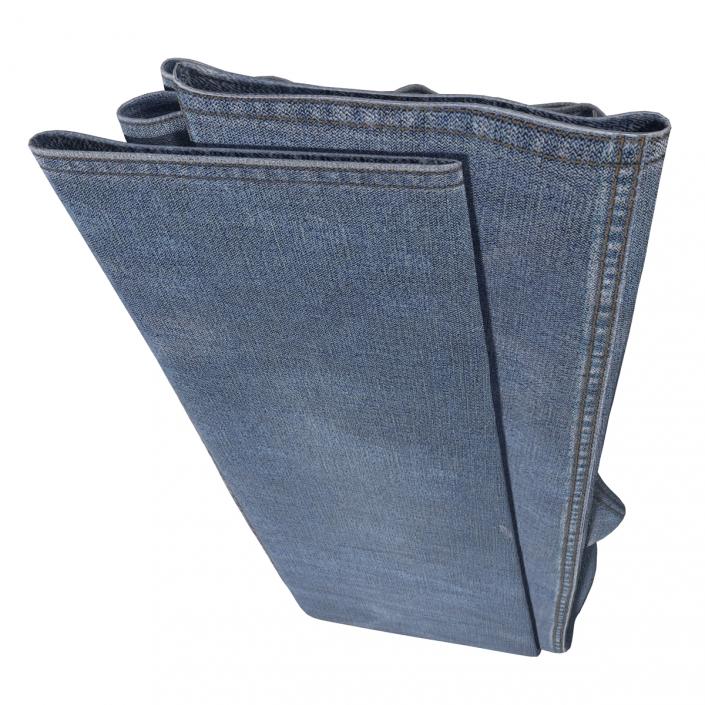 Folded Jeans 4 3D model