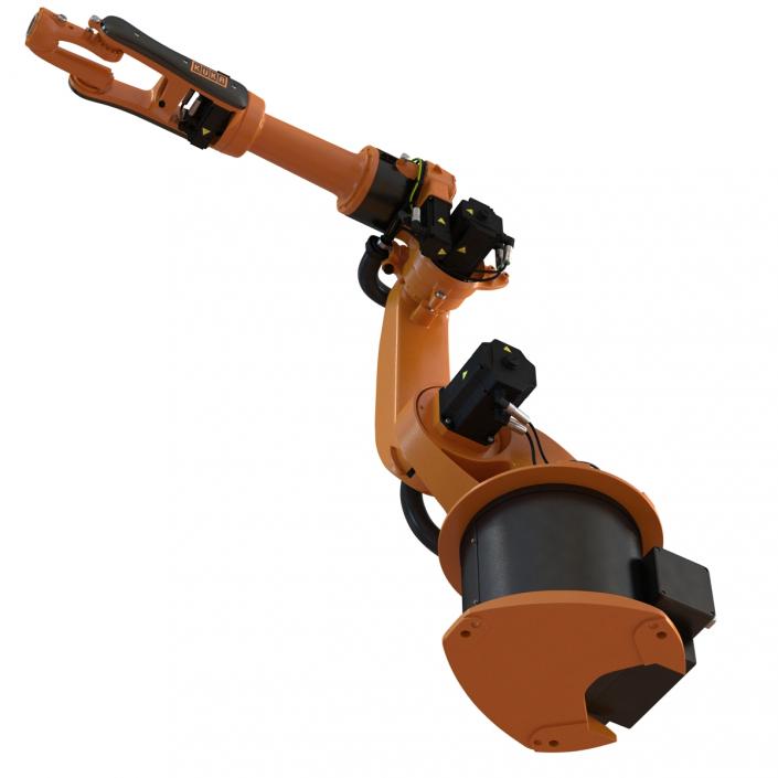 3D Kuka Robot KR-16 L8 arc HW Rigged model