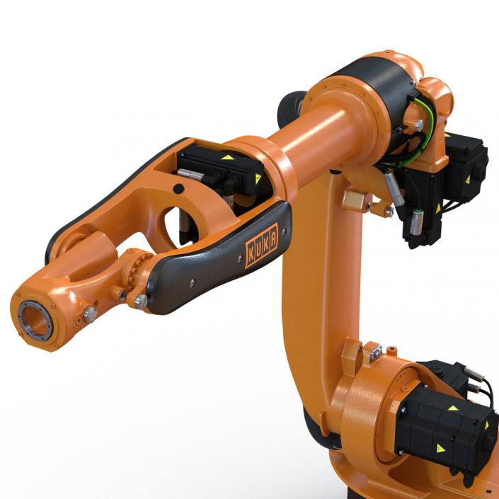 3D Kuka Robot KR-16 L8 arc HW Rigged model