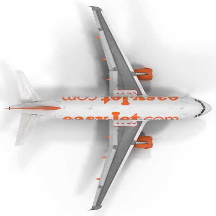 Airbus A319 EasyJet 3D model