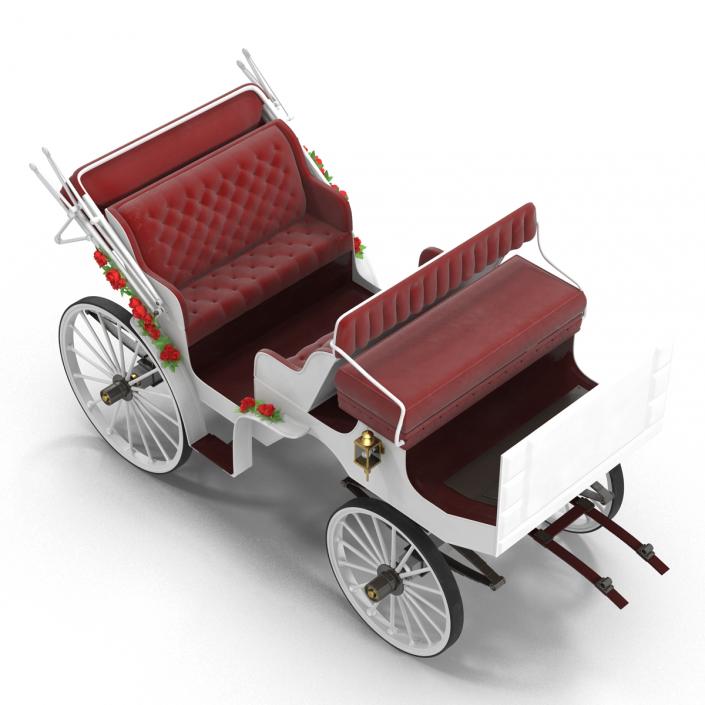 3D Wedding Carriage