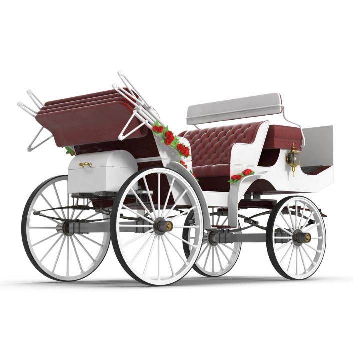 3D Wedding Carriage