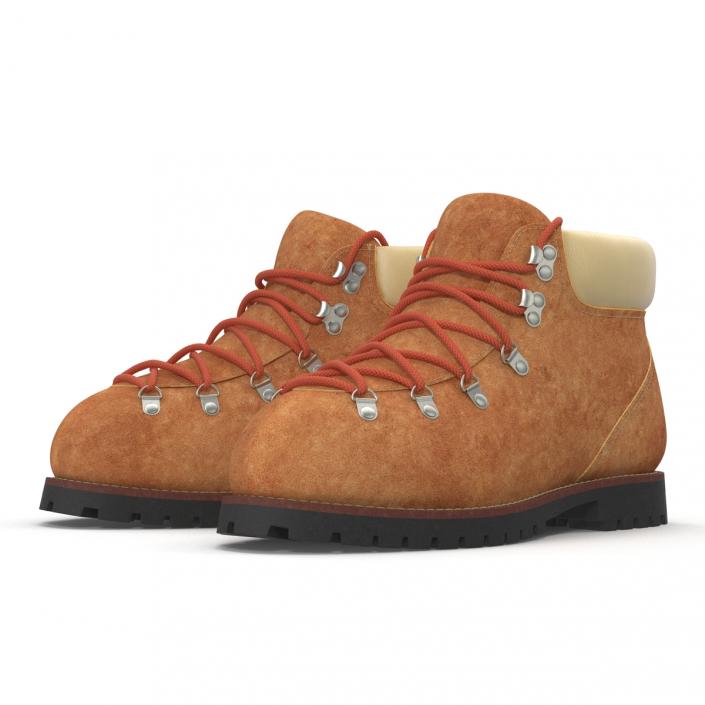 Hiking Boots 3 3D model