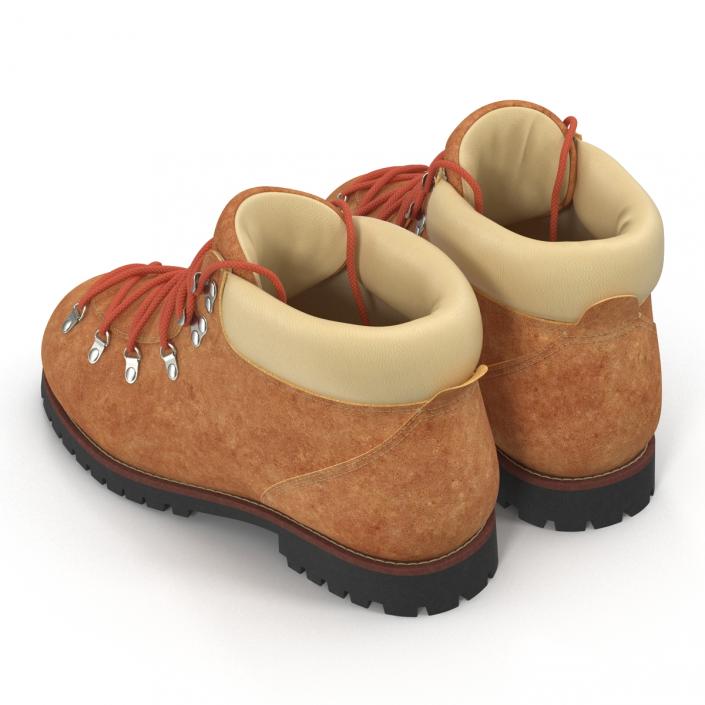 Hiking Boots 3 3D model