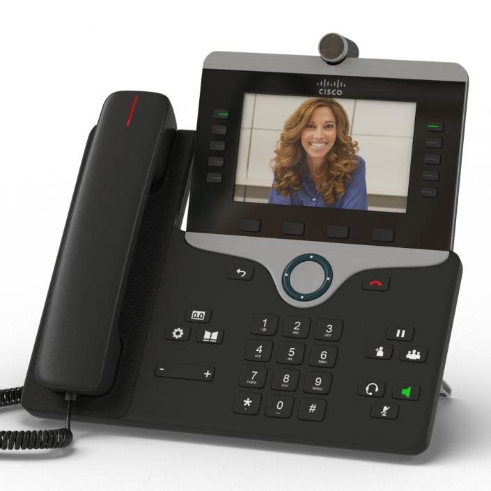 Cisco IP Phone 8865 3D model