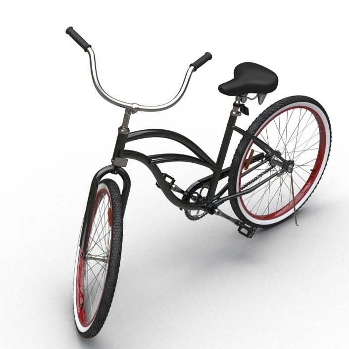 3D model Beach Bike Generic Rigged