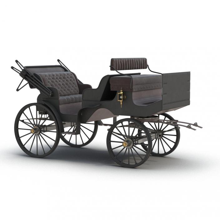 3D model Carriage Rigged