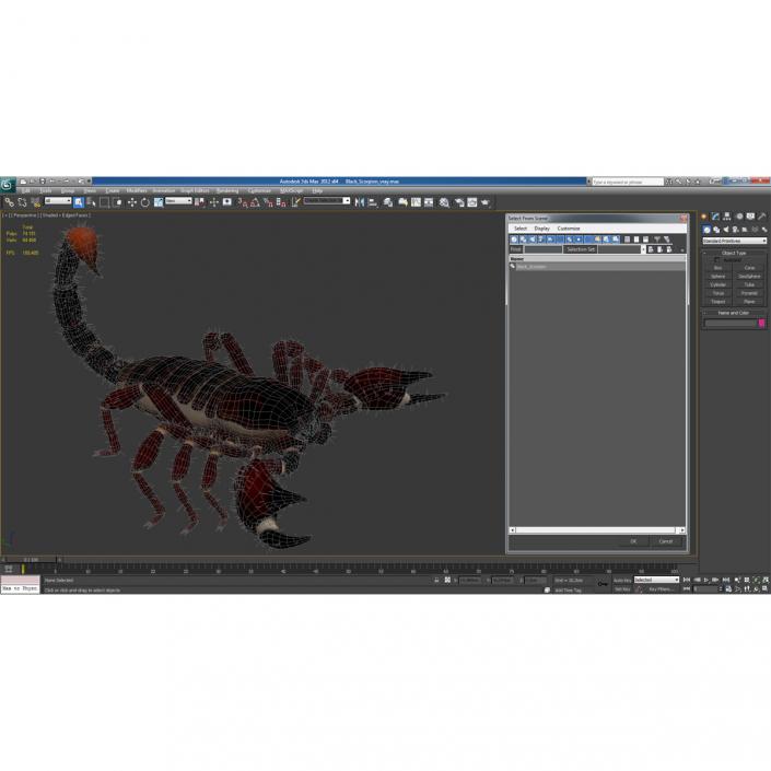 Black Scorpion 3D model