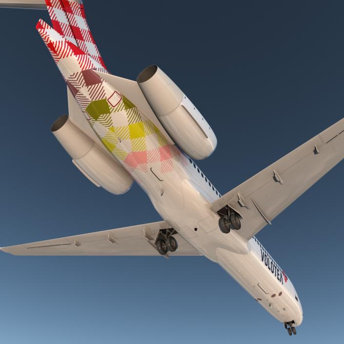 Boeing 717 200 Volotea 3D