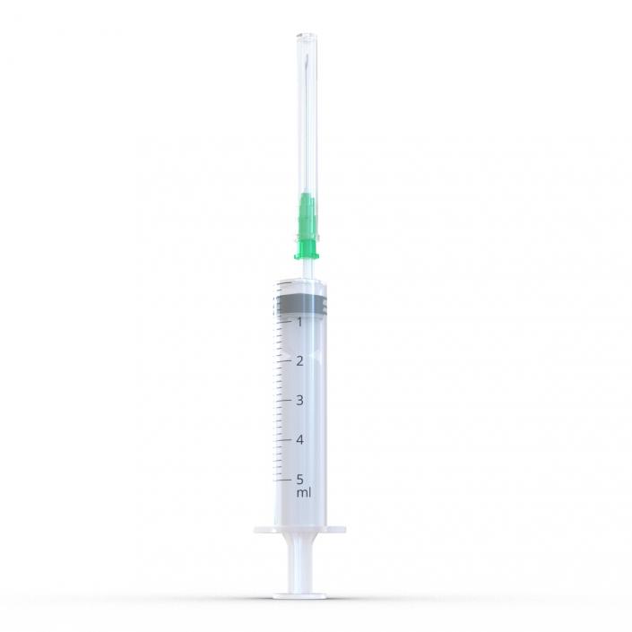 3D Disposable Syringe 5ml Set