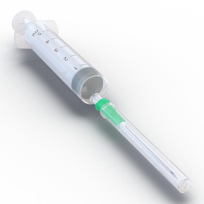3D Disposable Syringe 5ml Set
