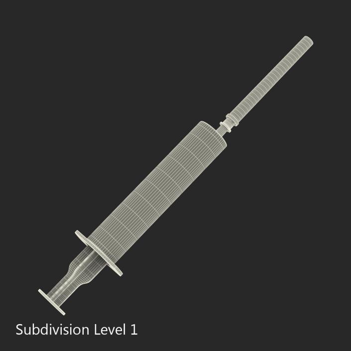 Disposable Syringe 10ml Set 3D