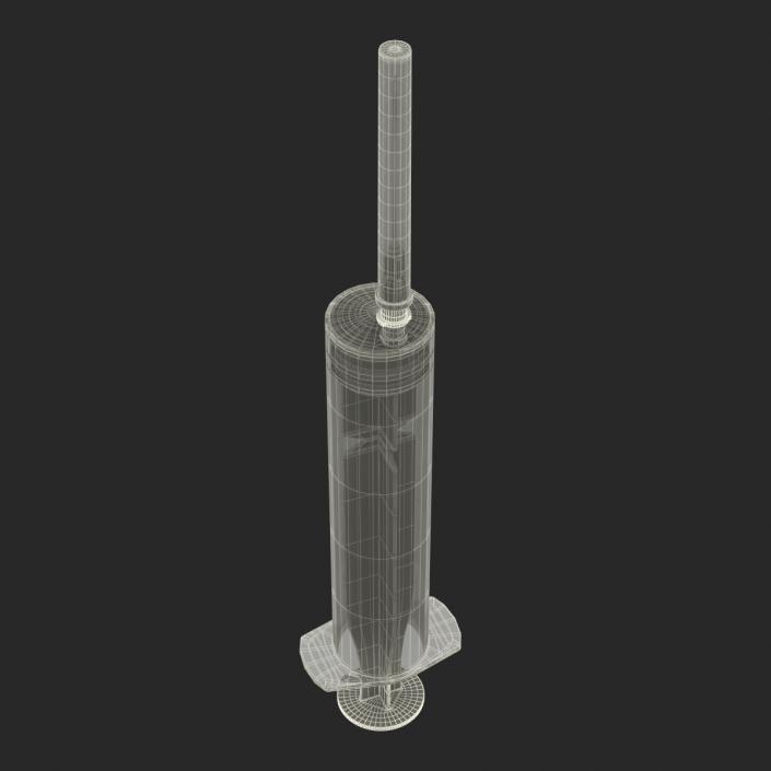 Disposable Syringe 20ml Set 3D