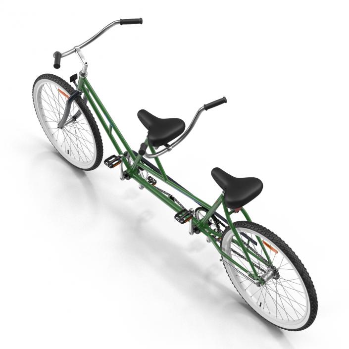 Retro Bicycle Built for Two 3D