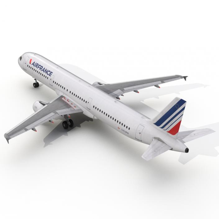 Airbus A321 Air France 3D