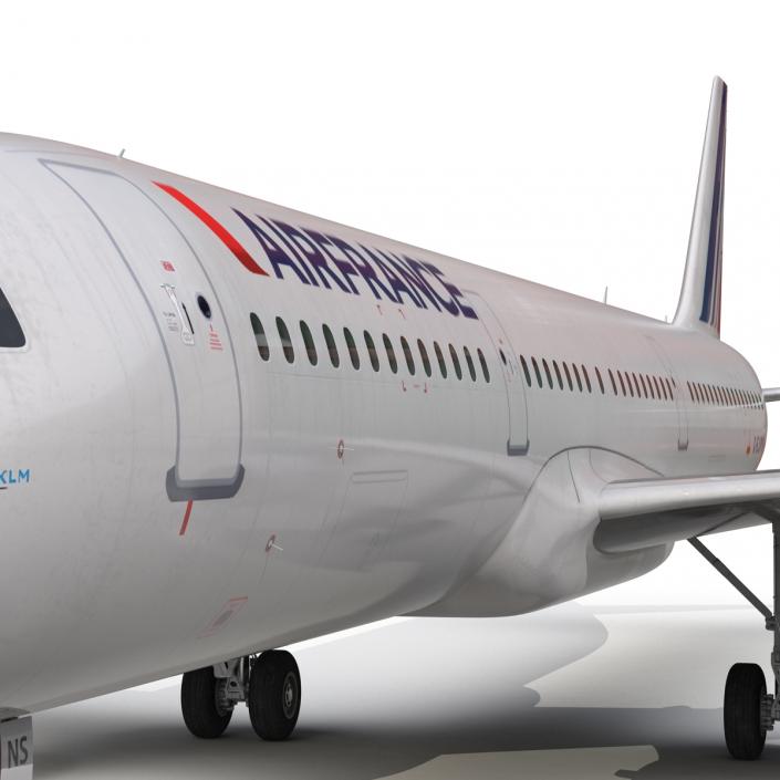 Airbus A321 Air France 3D